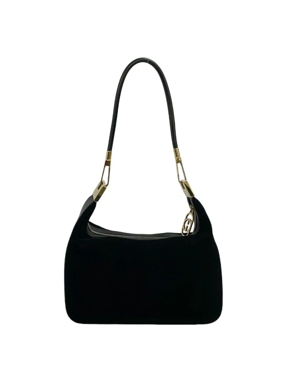 Gucci Shoulder Bag Black Leather